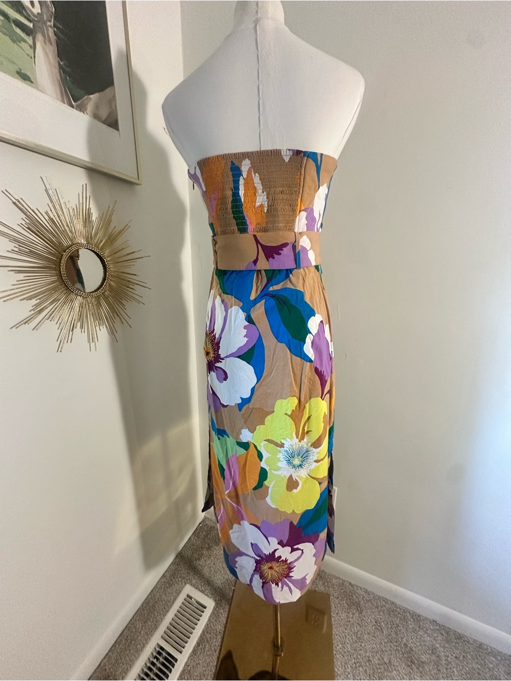 Maeve Strapless Belted Dress size Medium - Picture 10 of 15